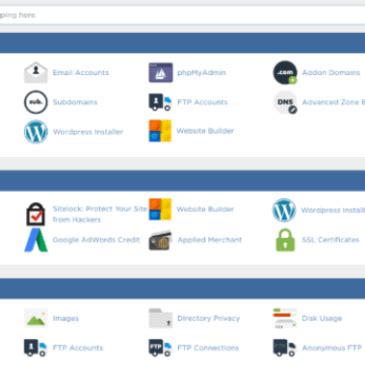 Image result for cPanel Interface