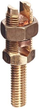 Burndy K2C22B1 Servit Post Mechanical Grounding Connector, 3/4" Nut ...