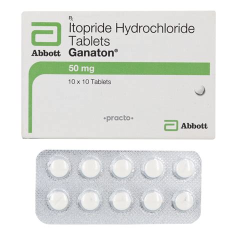 Ganaton 50 MG Tablet - Uses, Dosage, Side Effects, Price, Composition ...