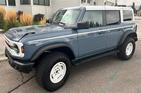 2023 Ford Bronco Heritage Edition for Sale - Cars & Bids