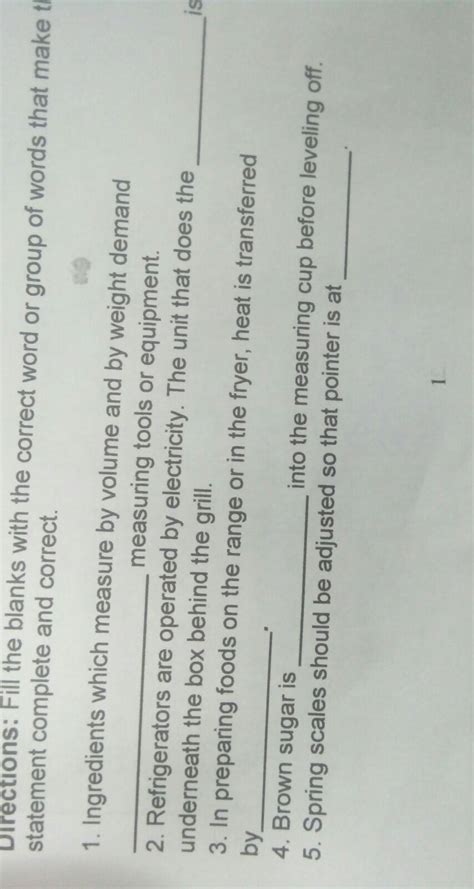 1.ingredient which measure by volume and by weight demand ...