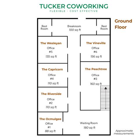 Space and Rates - Tucker Cowork