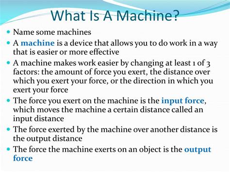Image result for How a Machine Works