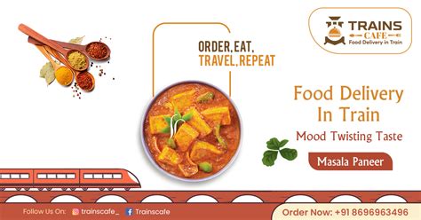 Best Food Delivery in Train | Fresh & Hygienic Meals – Trainscafe