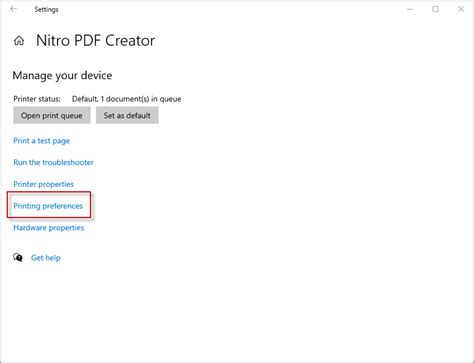 Image result for Nitro PDF Printer