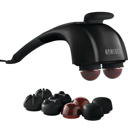 Buy HoMedics Twin Percussion Pro Dual Node Massager with Heat ...
