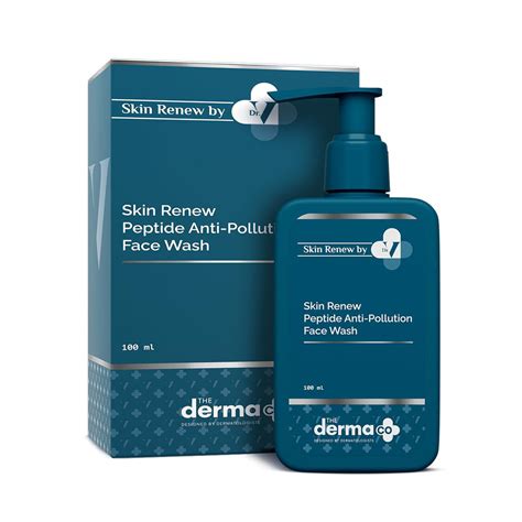 The Derma Co X Dr. V Skin Renew Peptide Anti-Pollution Face wash ...
