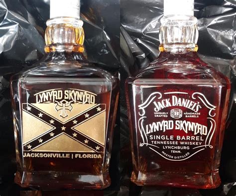 Jack Daniel’s - Lynyrd Skynyrd Custom Made Whiskey Bottle