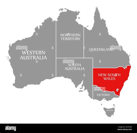 Map Of South Australia Australia