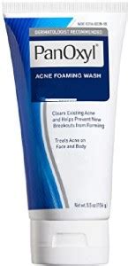 Panoxyl Acne Foaming Wash Maximum Strength , 5.5 Oz Face Wash - Price ...