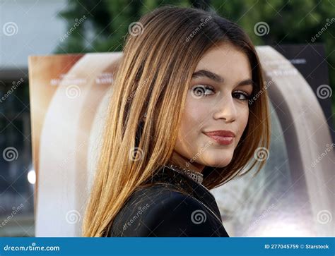 Kaia Gerber editorial stock image. Image of movie, kaia - 277045759