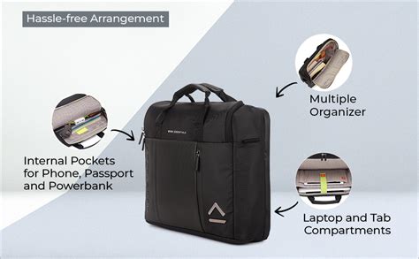 Buy uppercase 14L Omega 02 Professional Laptop Messenger Bag | up to 15 ...