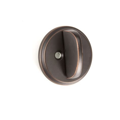 Schlage Flair Aged Bronze Single-Cylinder Deadbolt Keyed Entry Door ...