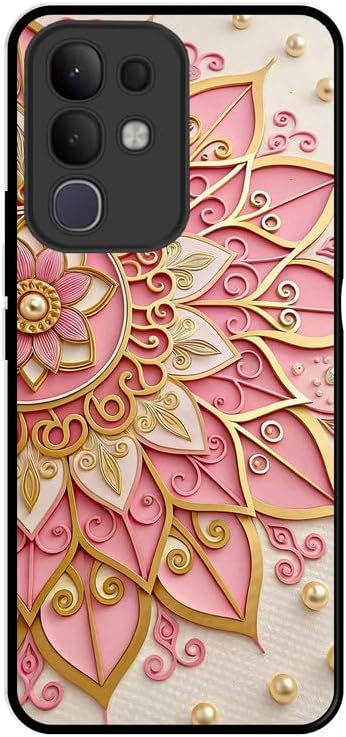 ZMAG Divine Lotus Premium Printed Design Back Cover Compatible for Vivo ...