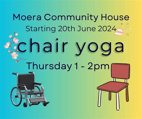 Yoga Super Gold: Chair yoga with some tai chi flow, Moera Community ...