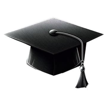 Black Graduation Cap Transparent Free Download, Graduation Cap ...