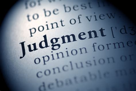 Define Judgment 的图像结果