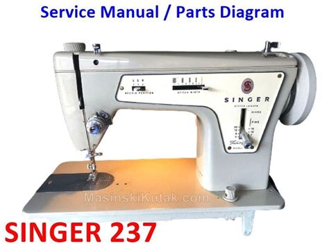 Image result for Singer Sewing Machine Model 237 Manual