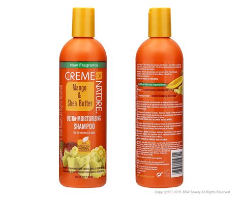 CREME OF NATURE MANGO & SHEA BUTTER ULTRA MOISTURIZING SHAMPOO 12oz