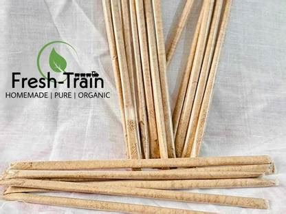 FreshTrain Borkut Straw | Jujube Stick | Borkut Powder, Churan [60 ...