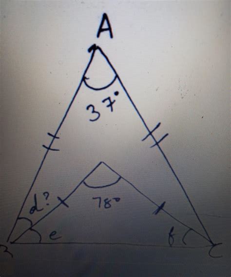 FIND THE VALUE OF UNKWON ANGLES - Brainly.in