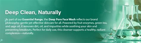 Aureana Essentiel Deep Pore Face Wash with Salicylic Acid (50ml) I ...