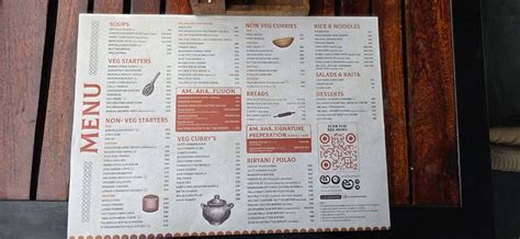 Menu at Am Aha Telugu Kitchen and Bar (Inorbit Mall), Hyderabad
