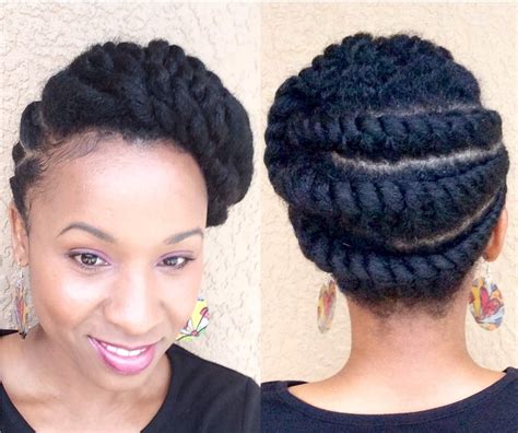 Natural Hair Updos| Hair Updos For Natural Black Hair