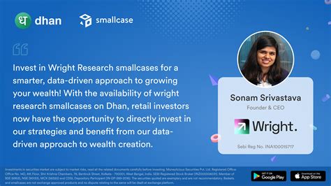 Invest in Wright Research smallcases directly through the Dhan App ...