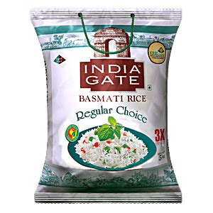 Buy India Gate Basmati Rice Super 5 Kg Bag Online At Best Price of Rs ...