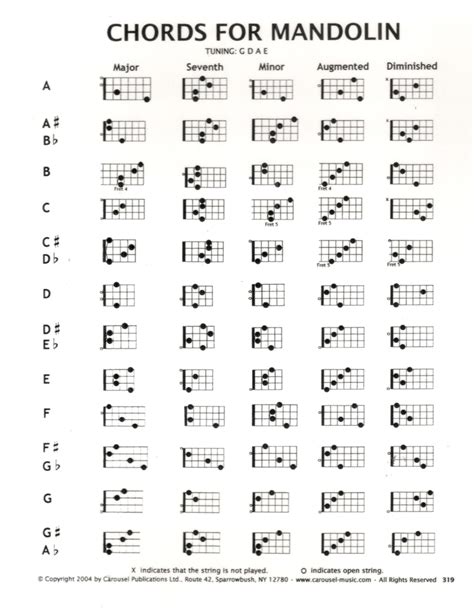 Image result for Mandolin Tuning Notes