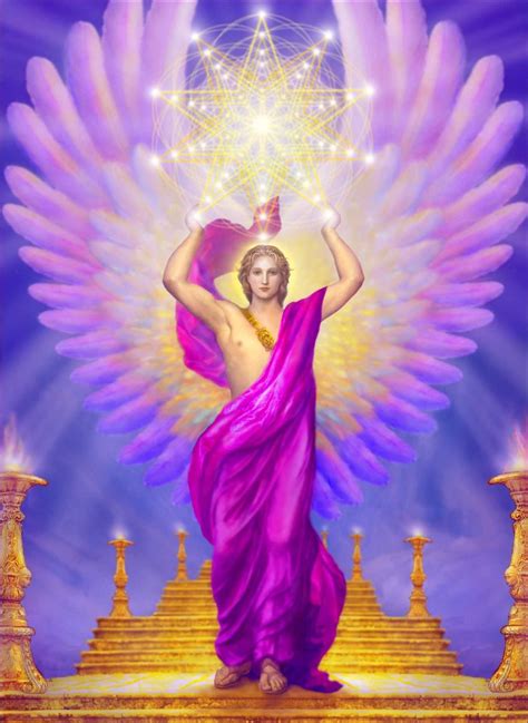 Archangel Zadkiel (“ZAD-kee-el”). Also Zadakiel, Zedekiel, Zedekul ...