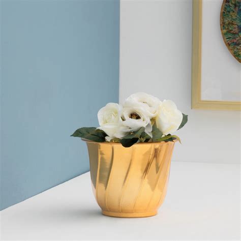 Buy Cairo Met Textured Planter from Home Centre at just INR 299.0