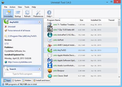 Uninstall Tool Free Download for Windows 10, 7, 8 (64 bit / 32 bit)