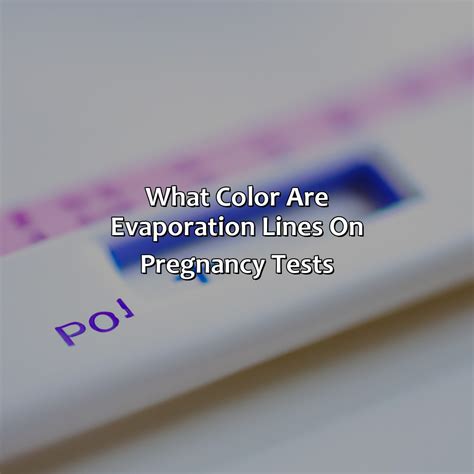 What Is A Evaporation Line On Pregnancy Test at Shirley Daren blog