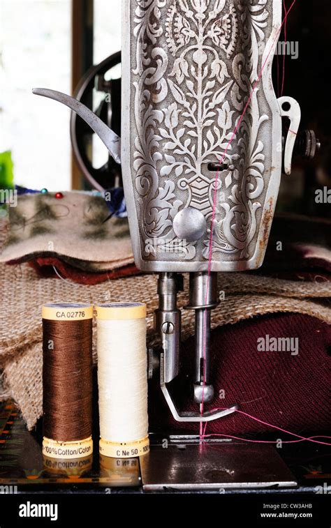 Image result for How to Thread Antique Singer