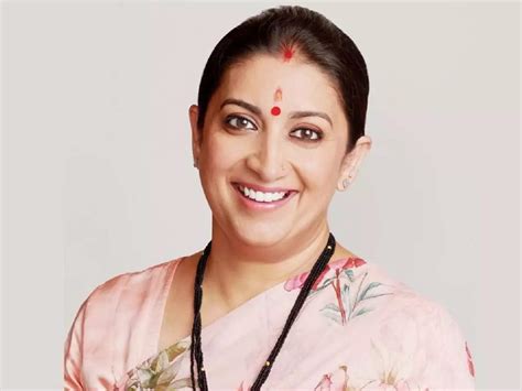 #WednesdayWisdom: Smriti Irani shares a list of THREE things you need ...