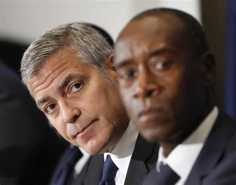 George Clooney, Don Cheadle urge action against pilfering of Sudanese ...