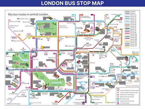 London Bus Map 的图像结果