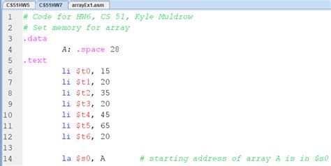 Image result for How to Convert C Code to MIPS Code with Array