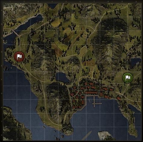 World of Tanks Map - Game Map
