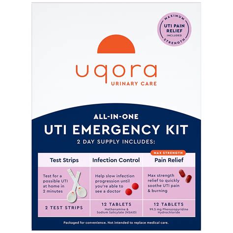 Uqora All-In-One UTI Emergency Kit | Walgreens