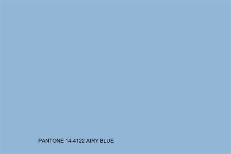 AIRY BLUE Pantone 14-4122. Pantone Fall 2016. by FabricTreasury