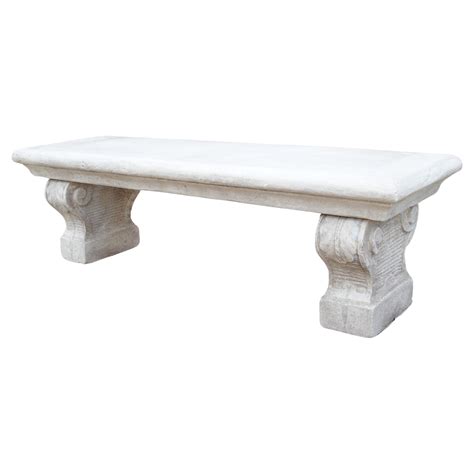 Image result for Limestone Block Bench