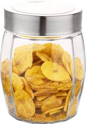 Yera Glass Grocery Container - 800 ml Price in India - Buy Yera Glass ...