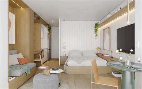 Pin by 鹏鱼雁 on 公寓 in 2023 | Tiny studio apartments, Apartment, Studio ...