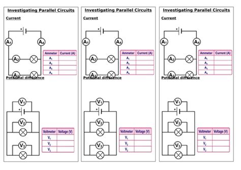 Image result for Physics Parallel Circuits GCSE