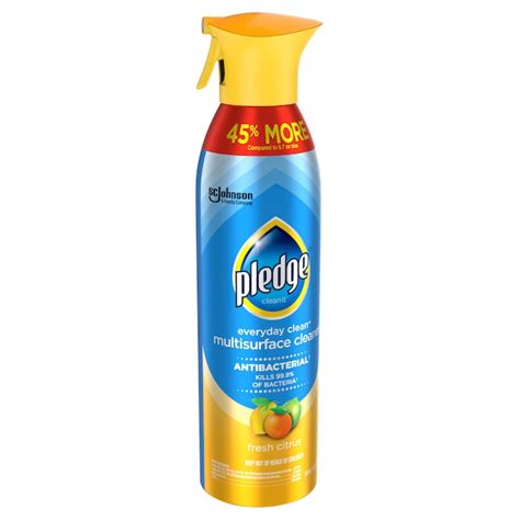 Pledge Fresh Citrus Disinfectant Mist All-Purpose Cleaner 314184 at ...