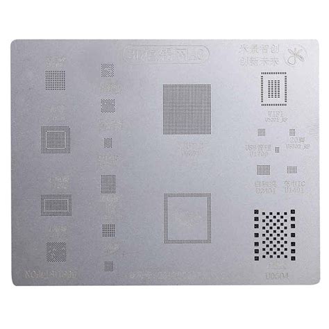UEB Solder Template Tin Plate Metal 3D Ic Chip Bga Reballing Solder ...