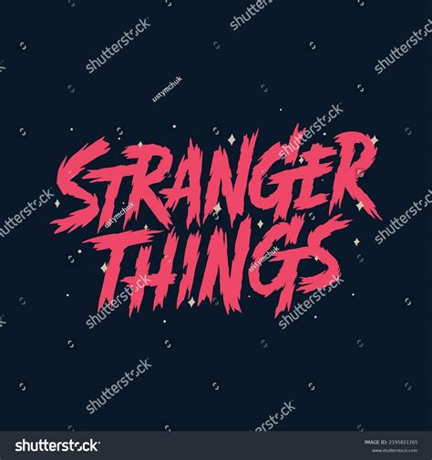 Image result for Stranger Things Intro Note Letters